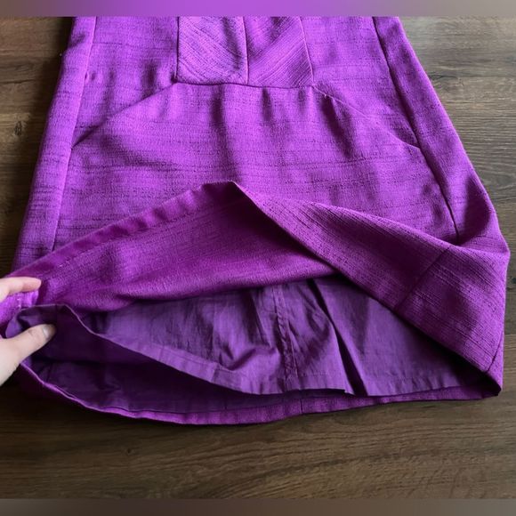 Loft Purple Dress - Picture 4 of 7